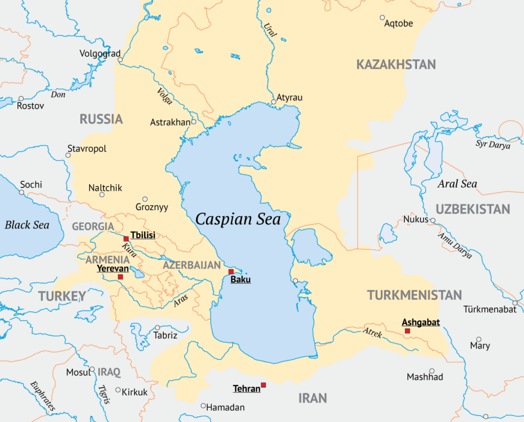 Caspian Sea Subsea Oil and Gas