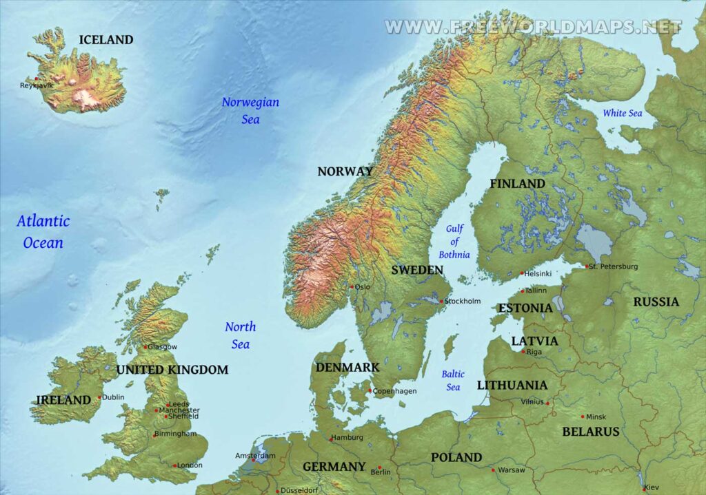 oil and gas companies in northern europe